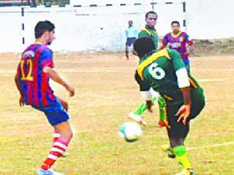 Mau won the inaugurated match of football tournament
